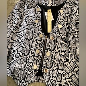 NEW animal print button up Cardigan